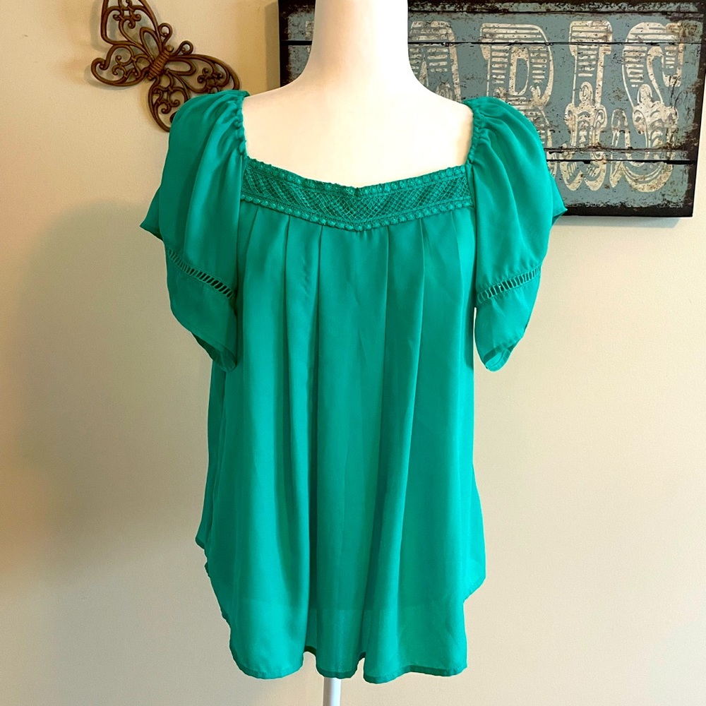 Umgee boho blouse size M